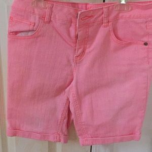 Pink kids shorts
